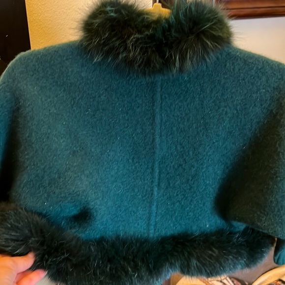 🎉𝐇𝐏!🎉Dyed Fox/Cashmere Shrug - Picture 11 of 13